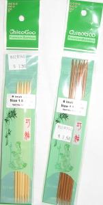 ChiaoGoo 06"/15 cm 2.50 mm/US 1.5 Bamboo Needles 