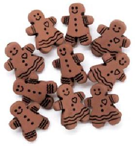 Favorite Findings Gingerbread Cookies Buttons 553