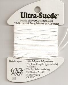 Rainbow Gallery-Ultra-Suede-#U01-White