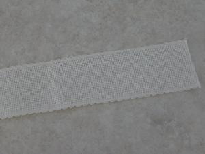 Ribband 16 Count Ivory Width 1.75"/4.5cm Length-1 meter 7107